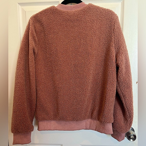 NWT Mirol Sherpa Fuzzy Bomber Jacket - Picture 2 of 7